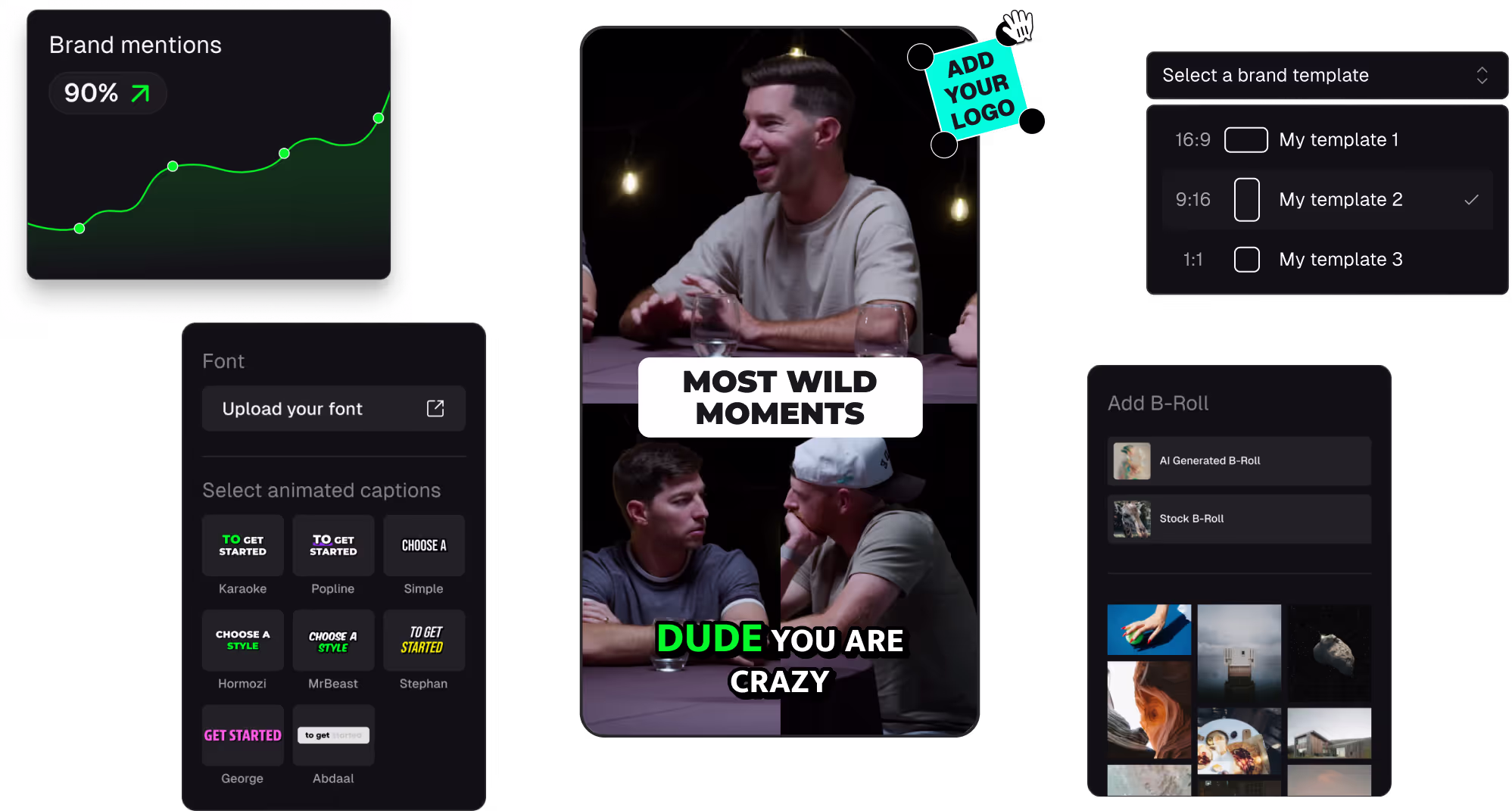 Powerful customization to 
build your podcast brand